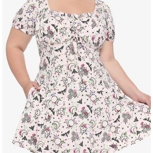 Ballet Pink Witchy Mini Dress from Hot Topic